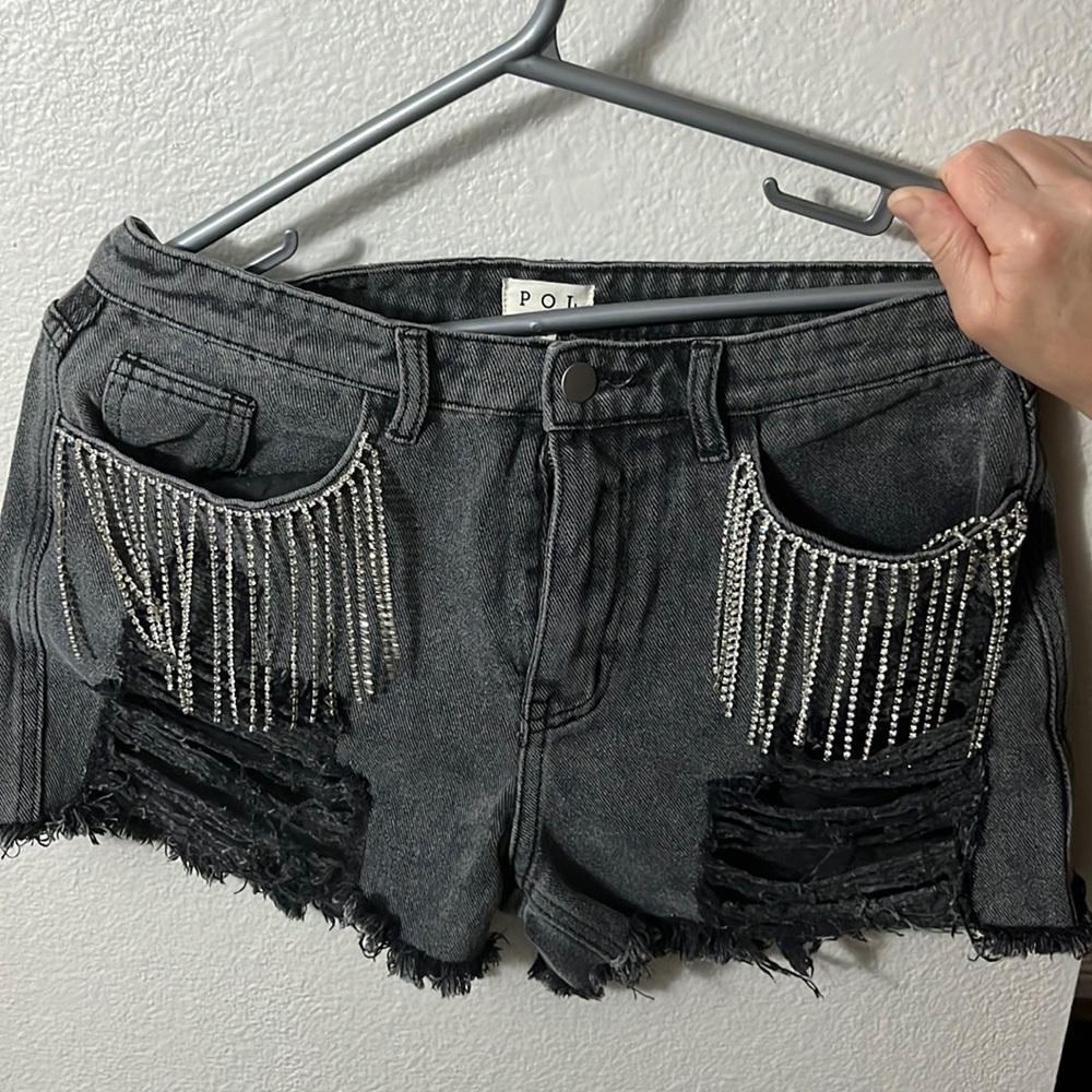 Jean shorts designer